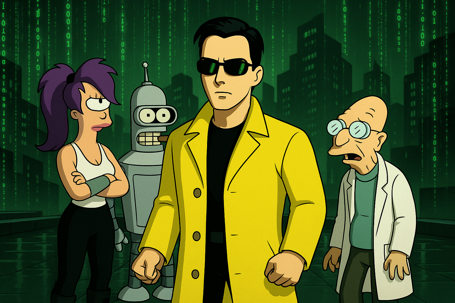  
K fights Piccolo and Vegeta.
