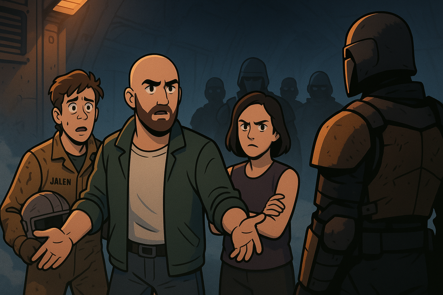 
K tests the Scooby Doo ending conjecture.
